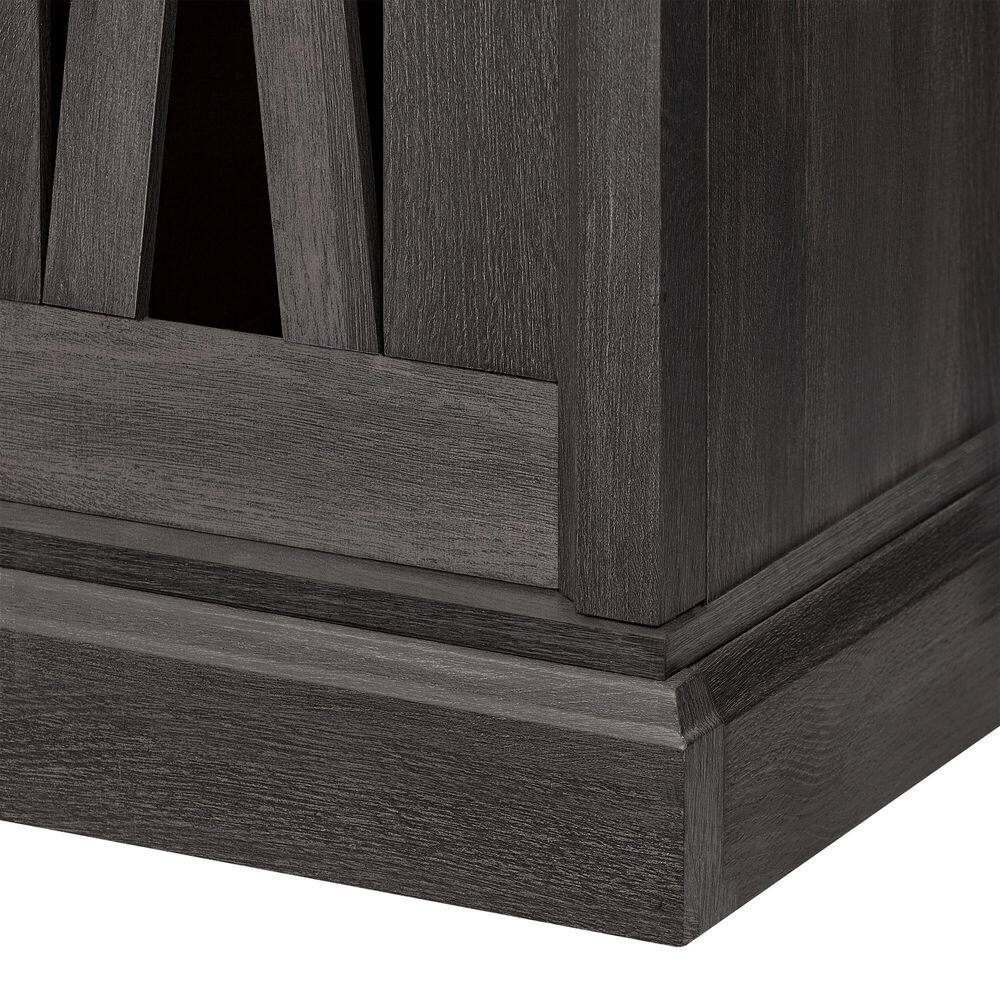 StyleWell Chelsea 62 in. Freestanding Electric Fireplace TV Stand in Gray Fawn Aged Oak HDFP62-69E