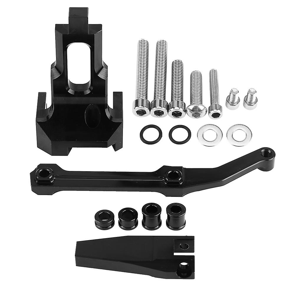 Motorcycle Cnc Steering Damper Mounting Bracket Stabilizer For Yamaha Fj-09/mt-09 Tracer 15-17