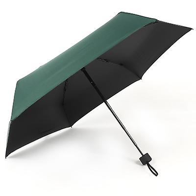 New Sunshade Mini Capsule 5 Ribs Umbrella Sunscreen Folding Pocket Umbrella Sunny Rain Umbrella