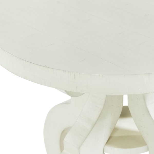 Picket House Furnishings Stanford End Table in White