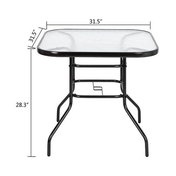 Outdoor Dining Table 31.5