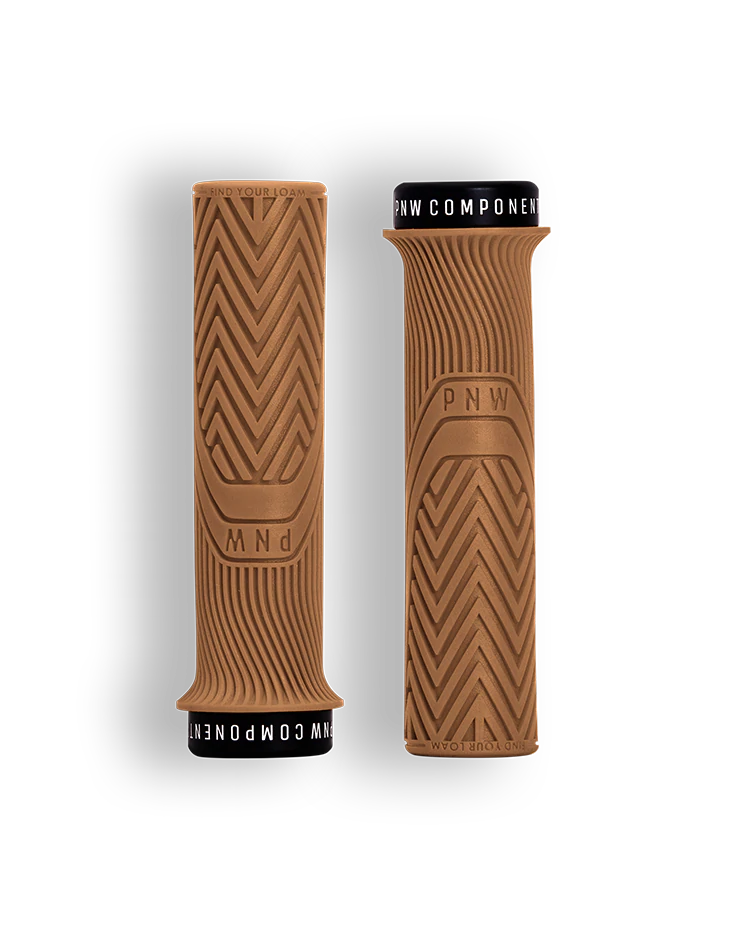 PNW Loam MTB Lock-On Grips - Peanut Butter