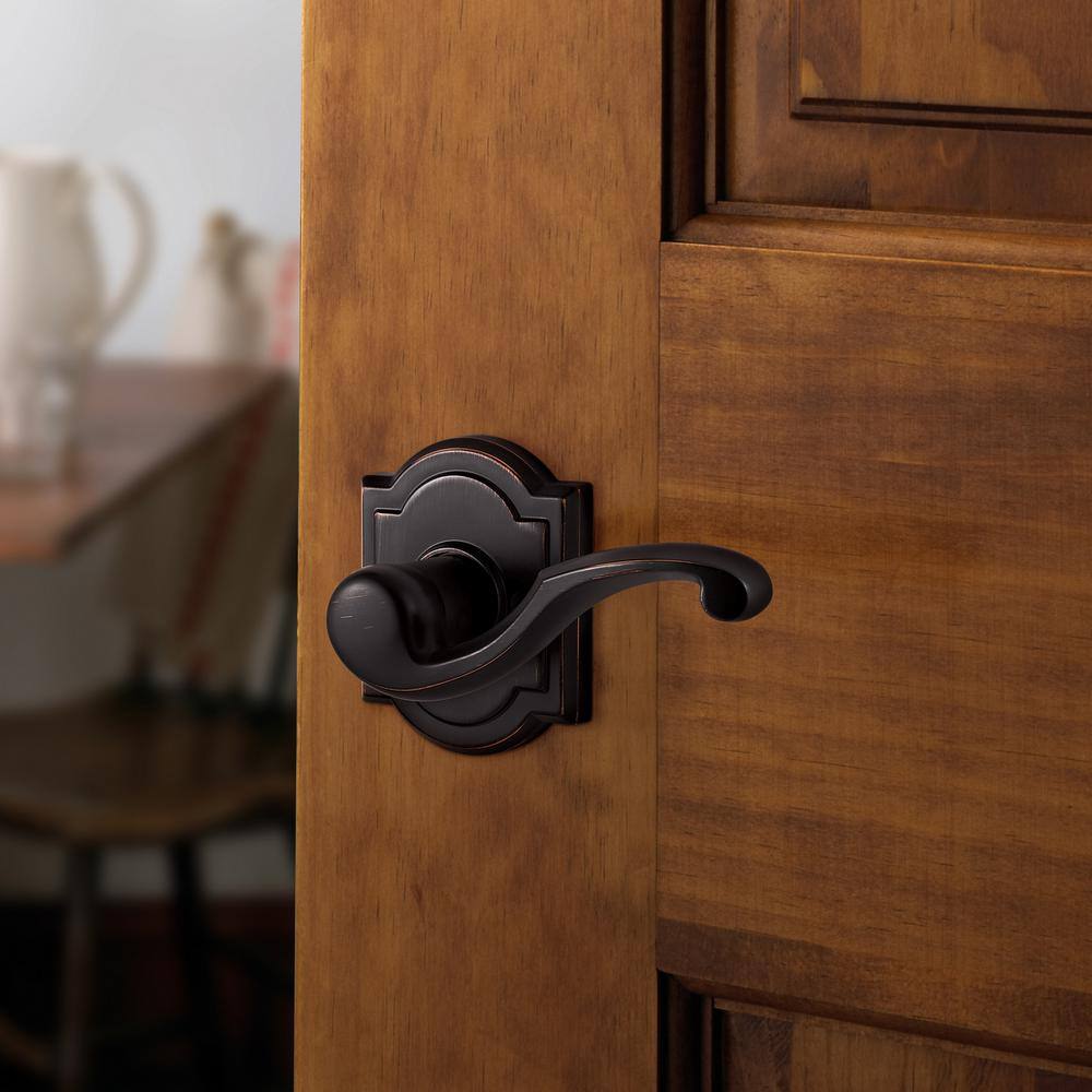 Baldwin Prestige Madrina Venetian Bronze Universal HallCloset Door Handle 352MDL ARB 11P CP 6AL RCS