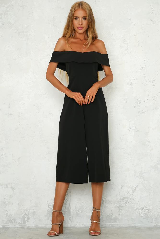 Killing Me Softly Jumpsuit Black