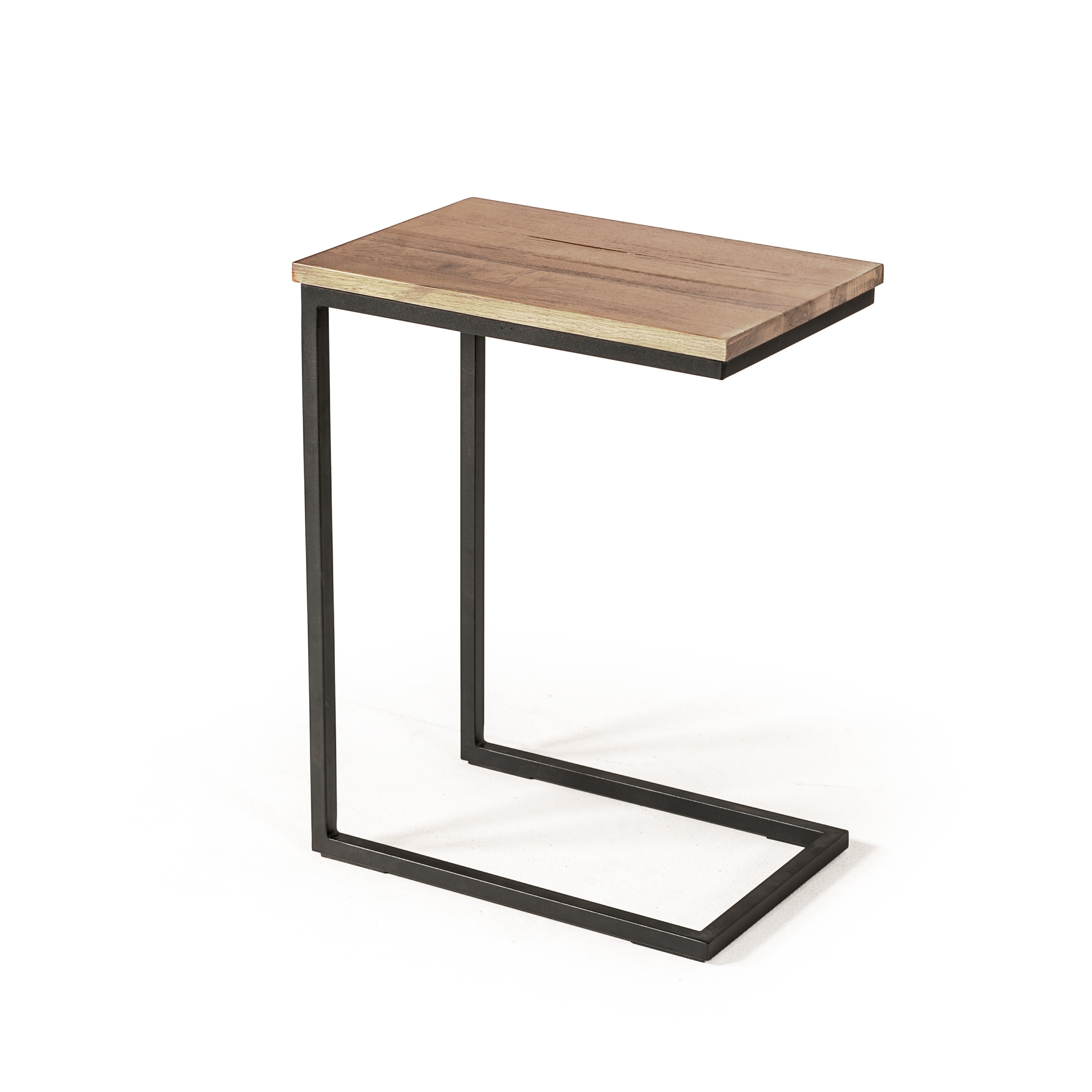 Modrest Turner Aged Oak Side Table