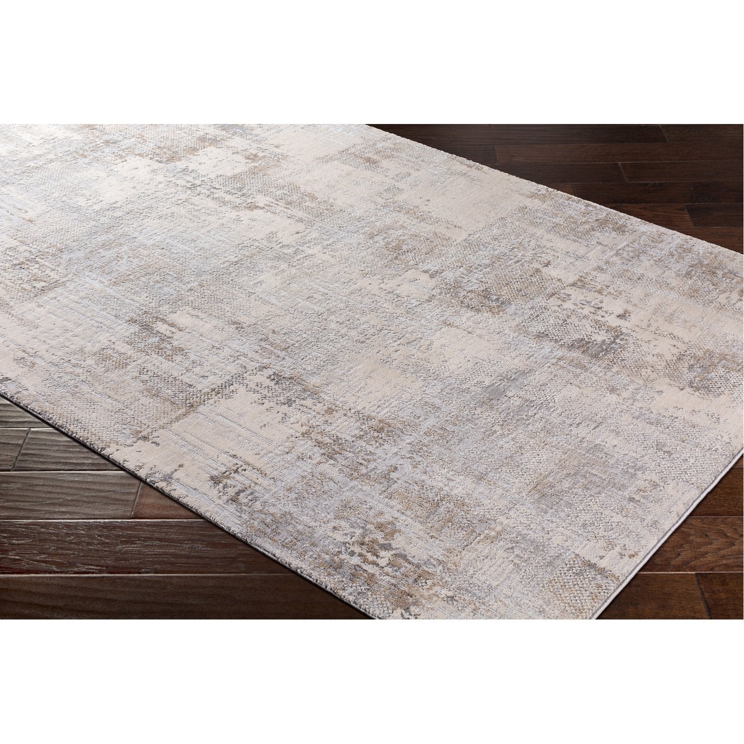 Alpine Rug in Light Gray & Ivory