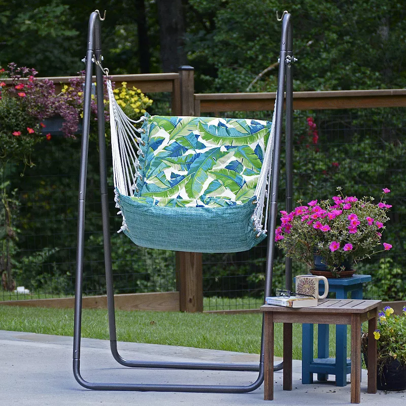 Algoma Hanging Soft Comfort Hammock Chair and Stand