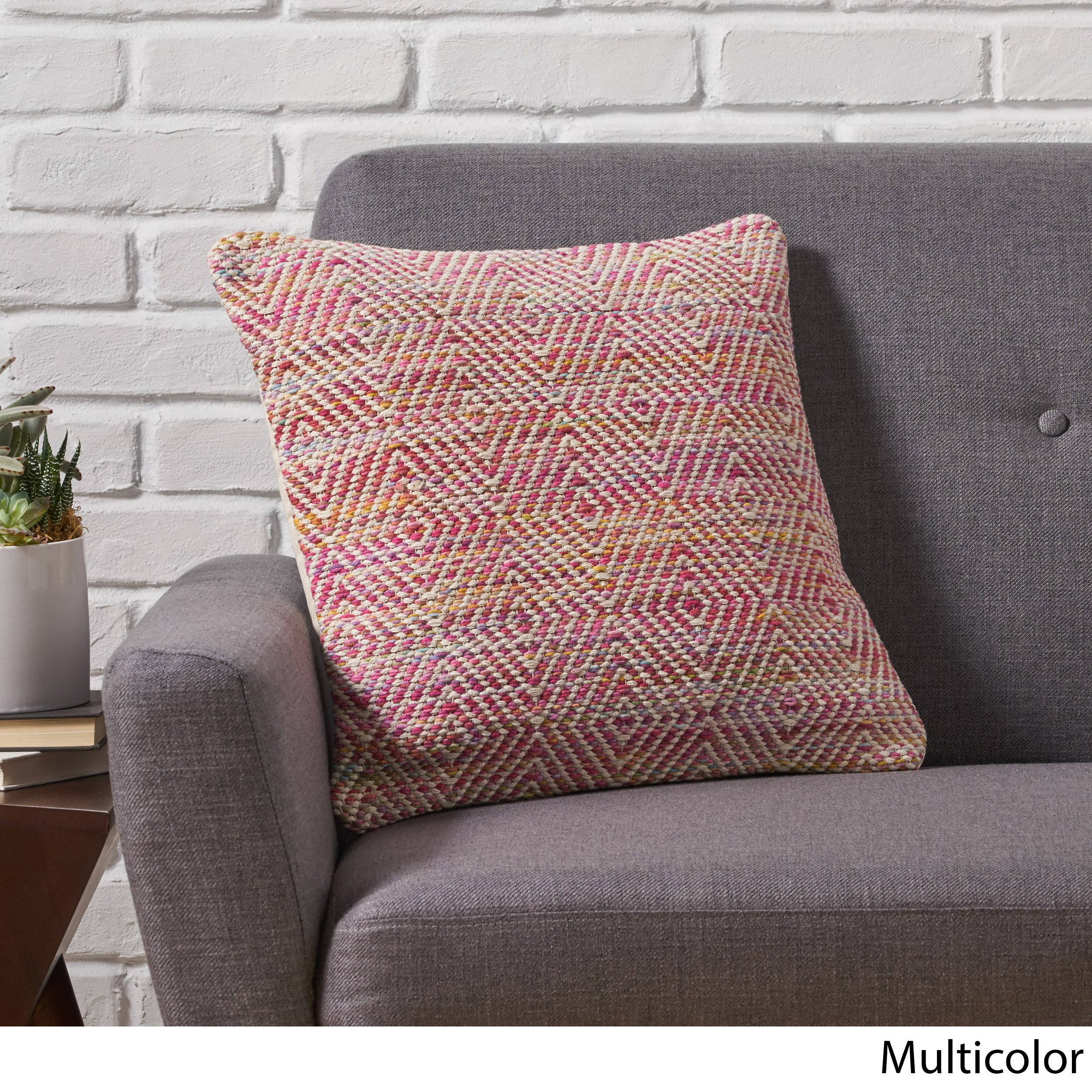 Kristal Boho Cotton Throw Pillow