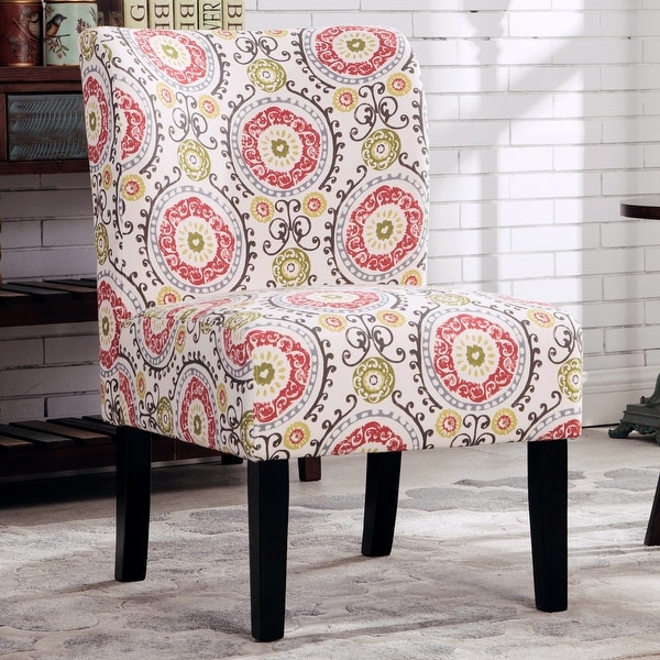 The Curated Nomad Pavilion Upholstered Armless Accent Slipper Chair