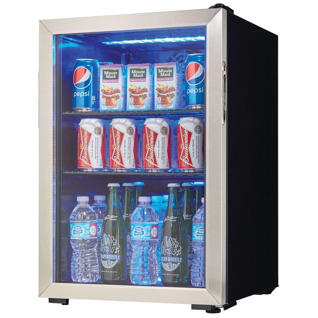 Danby Dbc026a1bssdb 2 6 Cu Ft Free standing Beverage Center In Stainless Steel