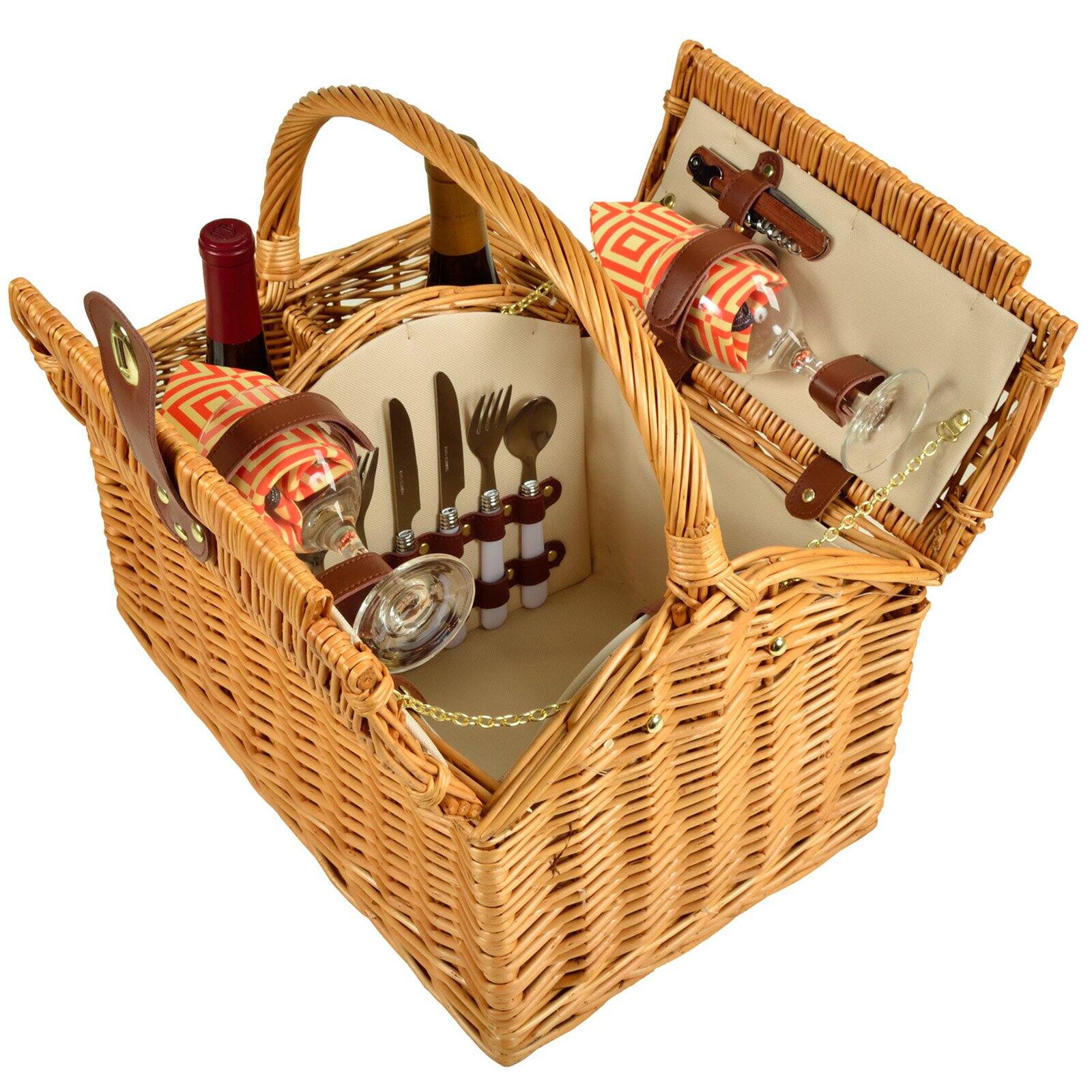 Picnic at Ascot Vineard Picnic Basket