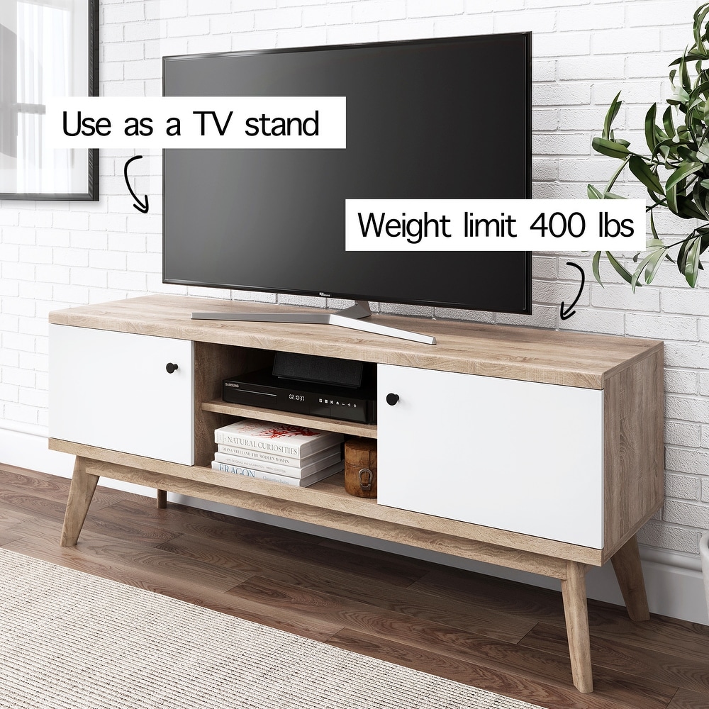 Living Skog Mid century TV Stand for TV's up to 65''