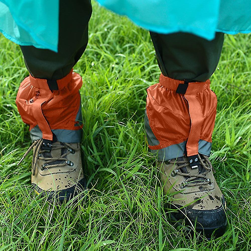 Lightweight Waterproof Ankle Gaiters For Hiking Walking Backpacking