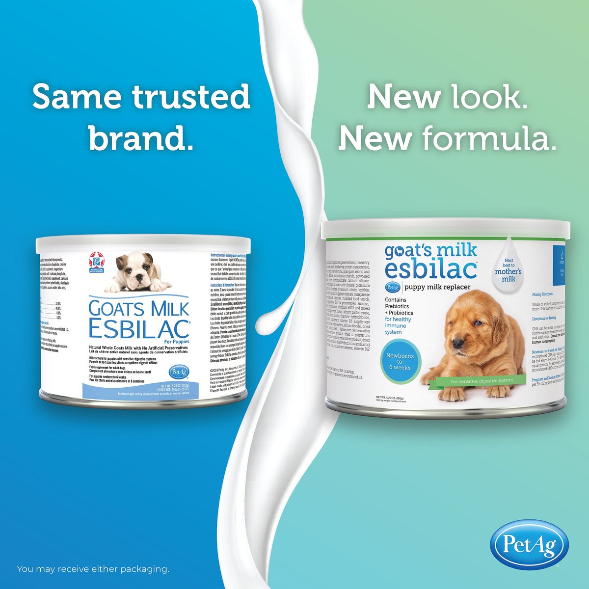 PetAg Goat's Milk Esbilac Powder Milk Supplement for Puppies