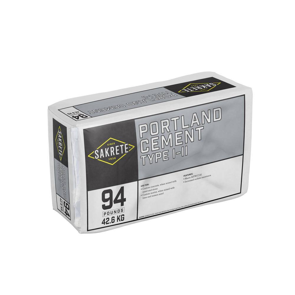 SAKRETE 94 lbs. Type I-II Portland Cement Concrete Mix 65150083