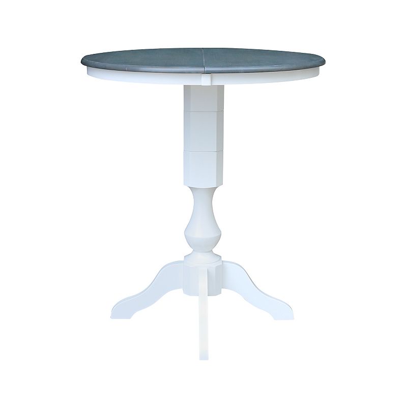 International Concepts Round Bar Height Dining Table