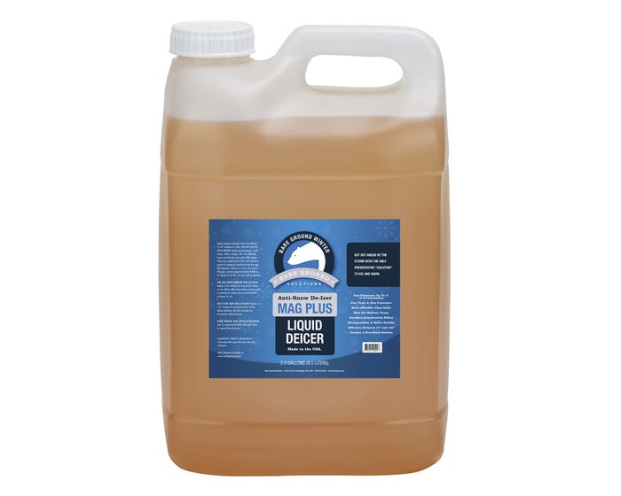 Bare Ground Mag Plus liquid deicer (2.5 gallon pail)