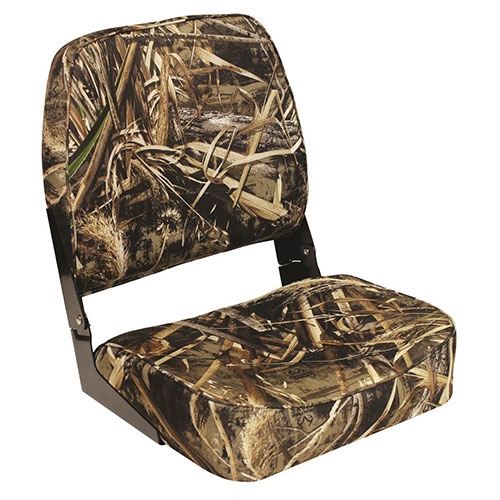 Wise Max 5 Camo Low Back Boat Seat