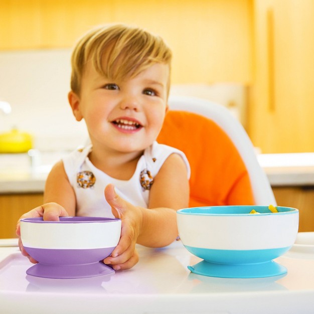 Munchkin 3pk Stay put Suction Bowls