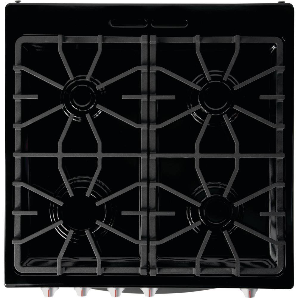 Frigidaire 24 in. 1.9 cu. ft. Freestanding Gas Range with Manual Clean in Stainless Steel FFGH2422US