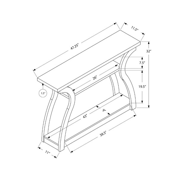 Console Accent Table Everyroom