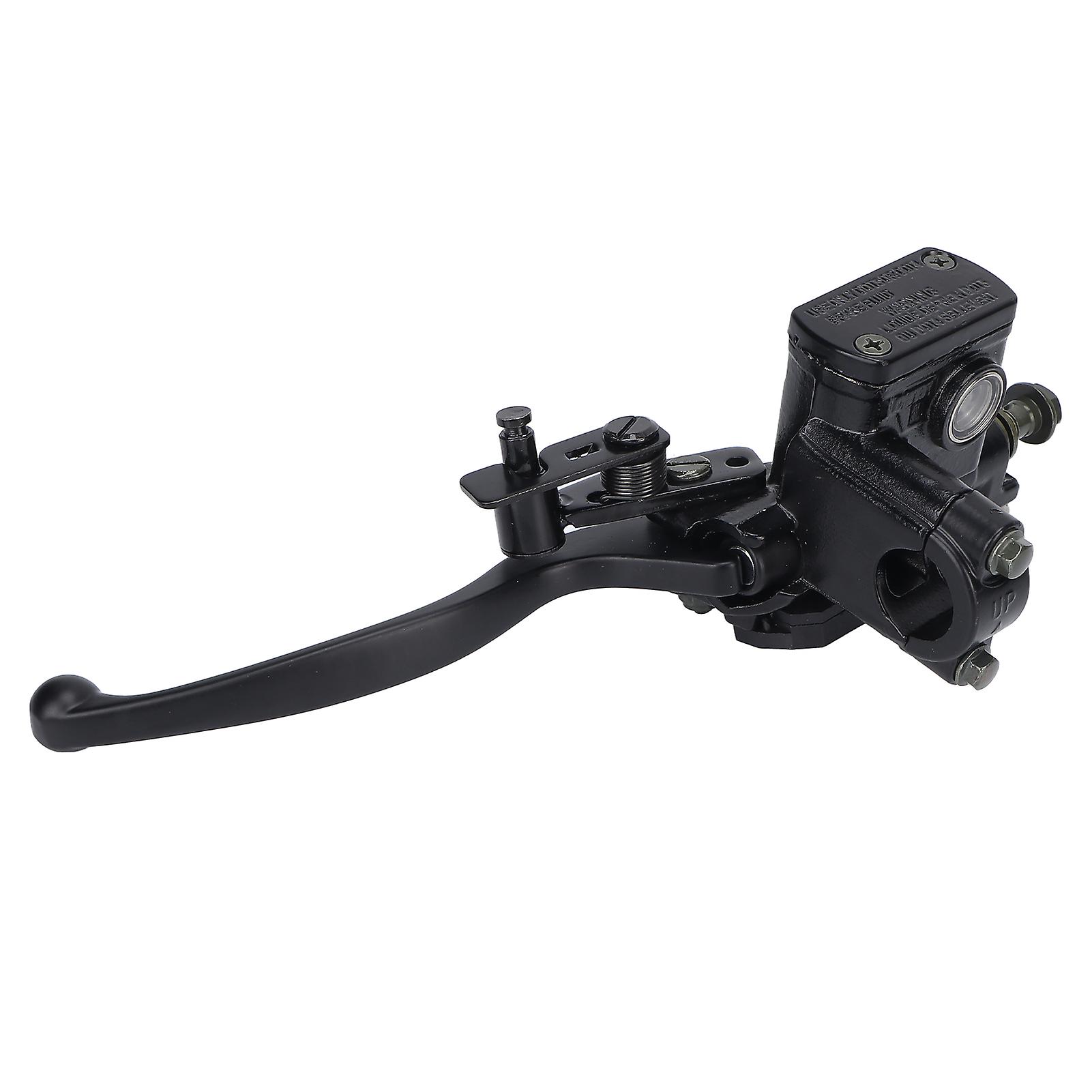 7/8in/22mm Left Brake Lever Master Cylinder Steel Alloy Clutch Lever Replacement For Crf50 Crf70 Crf80 Xr50 Xr70