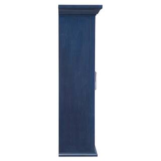 Home Decorators Collection Channing 26 in. W x 28 in. H Wall Cabinet in Royal Blue CGBW2628