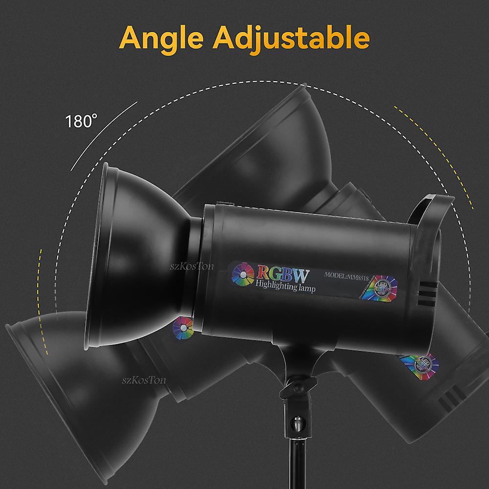 Rgb Cob Led Video Light Studio Lighting 1700k-12000k Professional Studio Strobe Flash Lamp Bowens Mount For Camera Video Photo