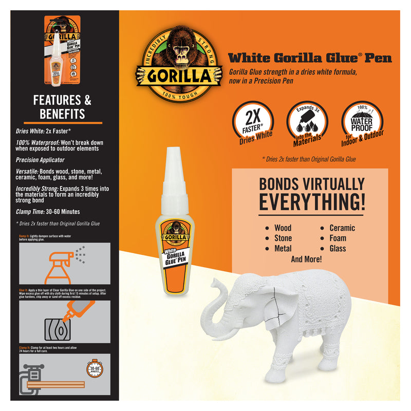 GORILLA GLUE PEN WHITE