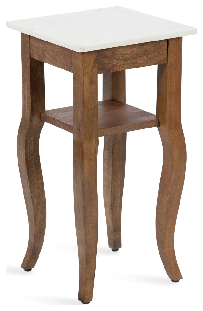 Lillian Wood End Table   Transitional   Side Tables And End Tables   by Uniek Inc.  Houzz