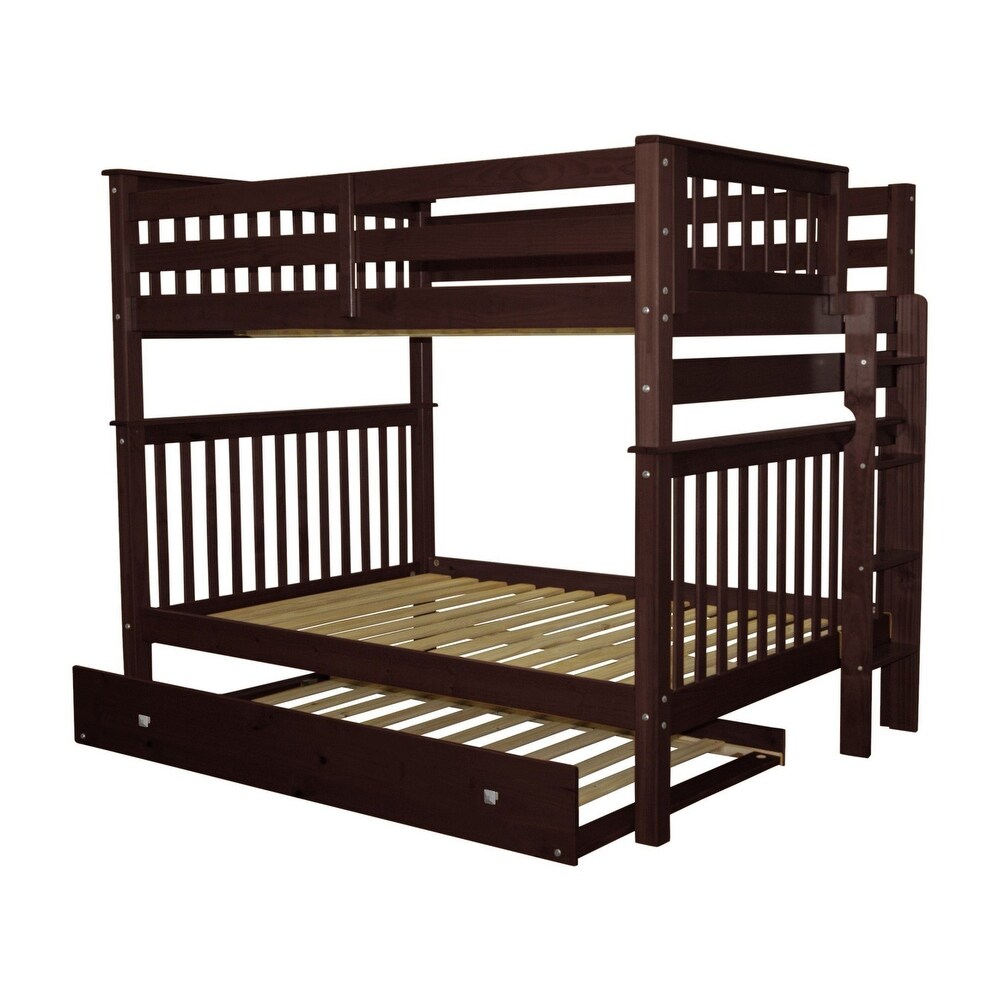 Taylor   Olive Trillium Full over Full Bunk Bed  Full Trundle