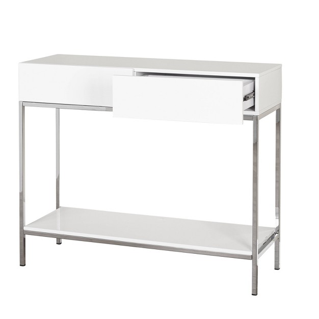 Lewis Modern Sofa Table White Buylateral