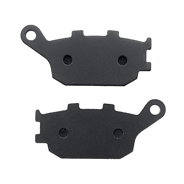 Rear Brake Pads Compatible with 2007-2009 Yamaha FZ6 (4 piston caliper) - Non-Metallic Organic NAO Brake Pads Set