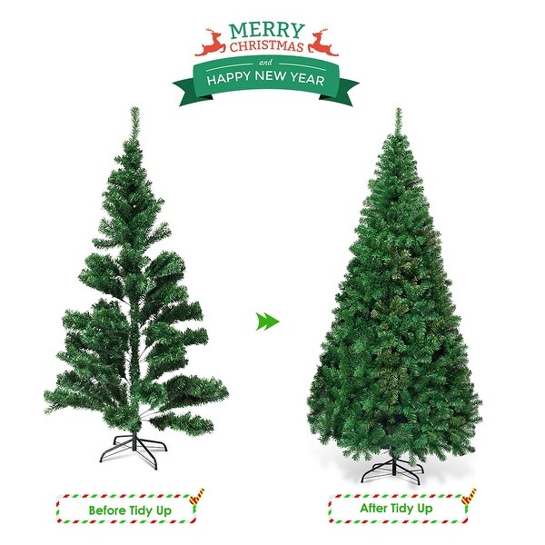 Artificial Christmas Tree with Solid Metal Stand