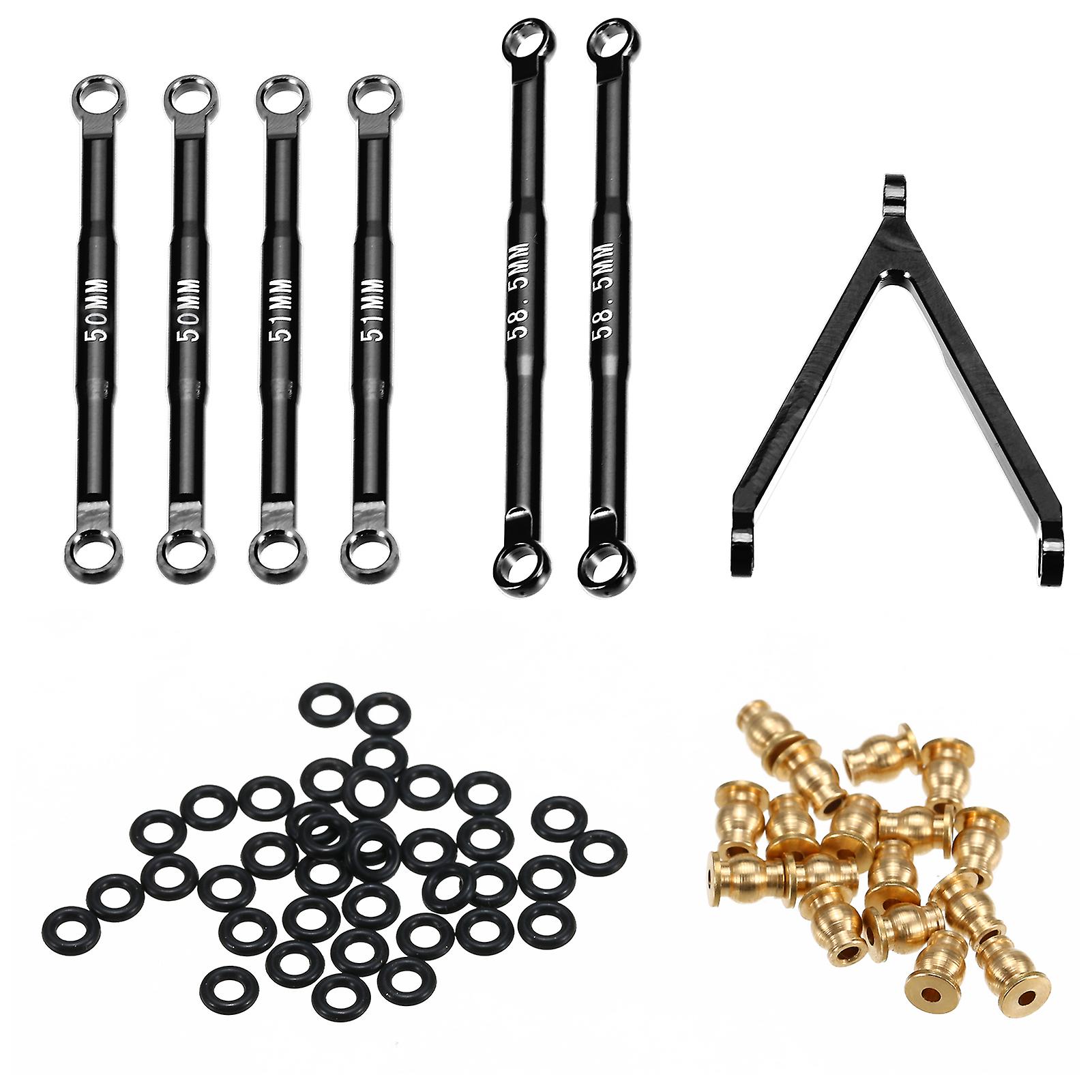 Aluminum Alloy Linkages Pull Rod Link Linkage Set For 1/24 Axial Scx24 Axi90081 Axi00001 Axi00002 Rc Car Upgrade Parts No.232222