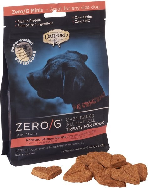 Darford Zero/G Minis Grain-Free Roasted Salmon Dog Treats