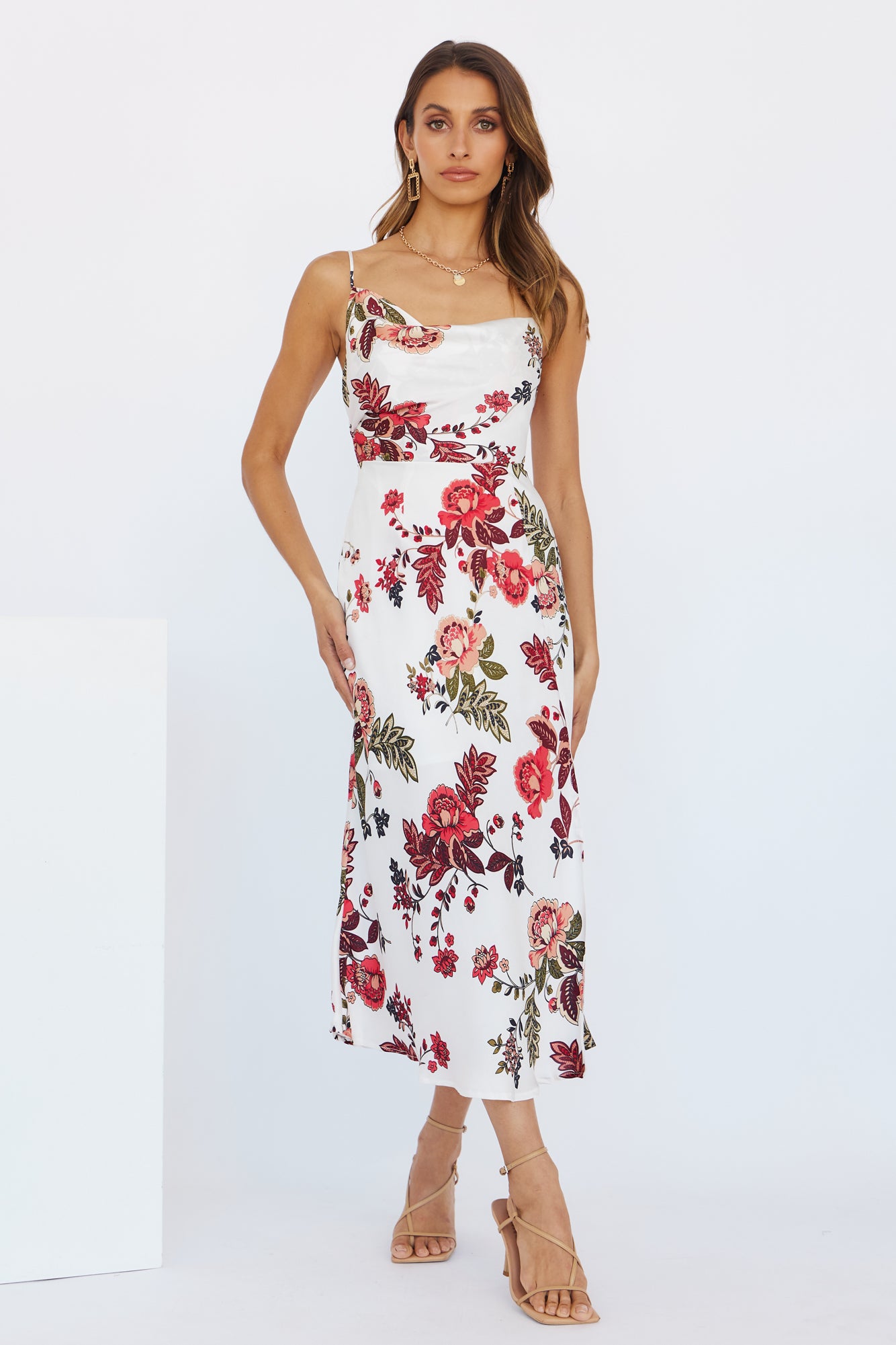 Atlas Maxi Dress White