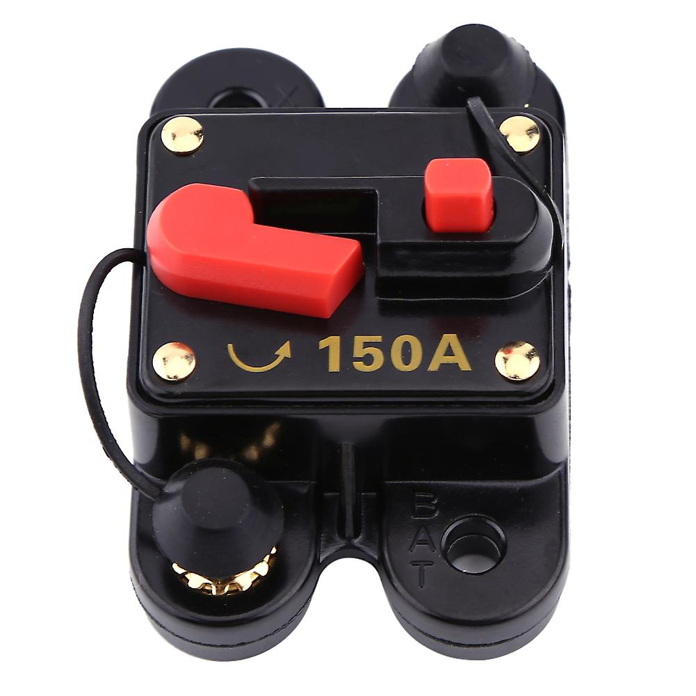 Dc12v Rresettable Fuse Circuit Breaker For Car Marine Boat Bike Stereo Audio(150a)