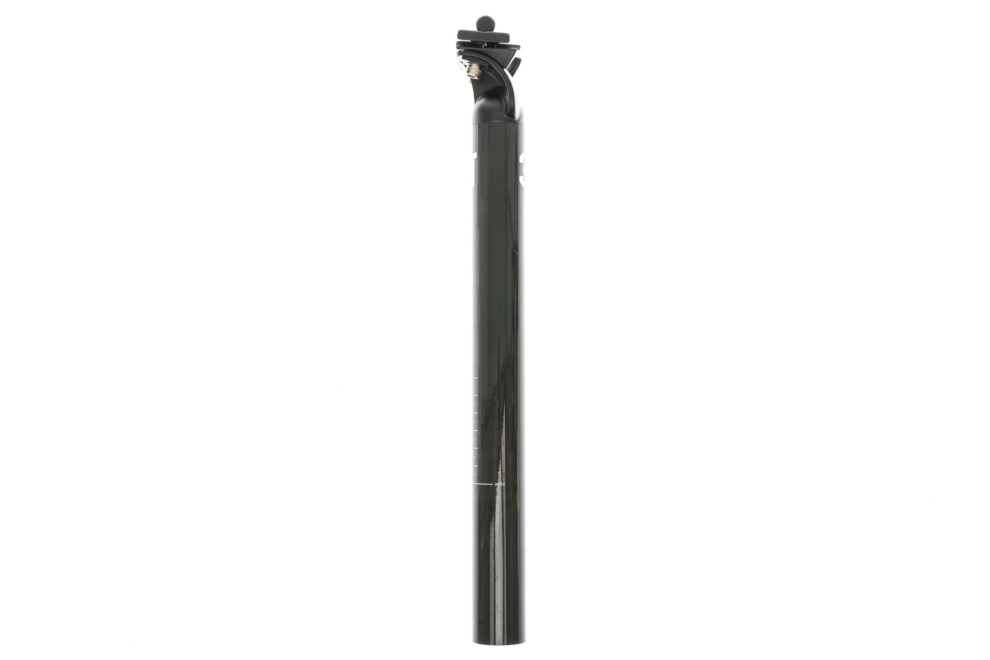 3T Stylus Team 0 Seatpost 31.6x340mm Carbon 0mm Setback Black/Red