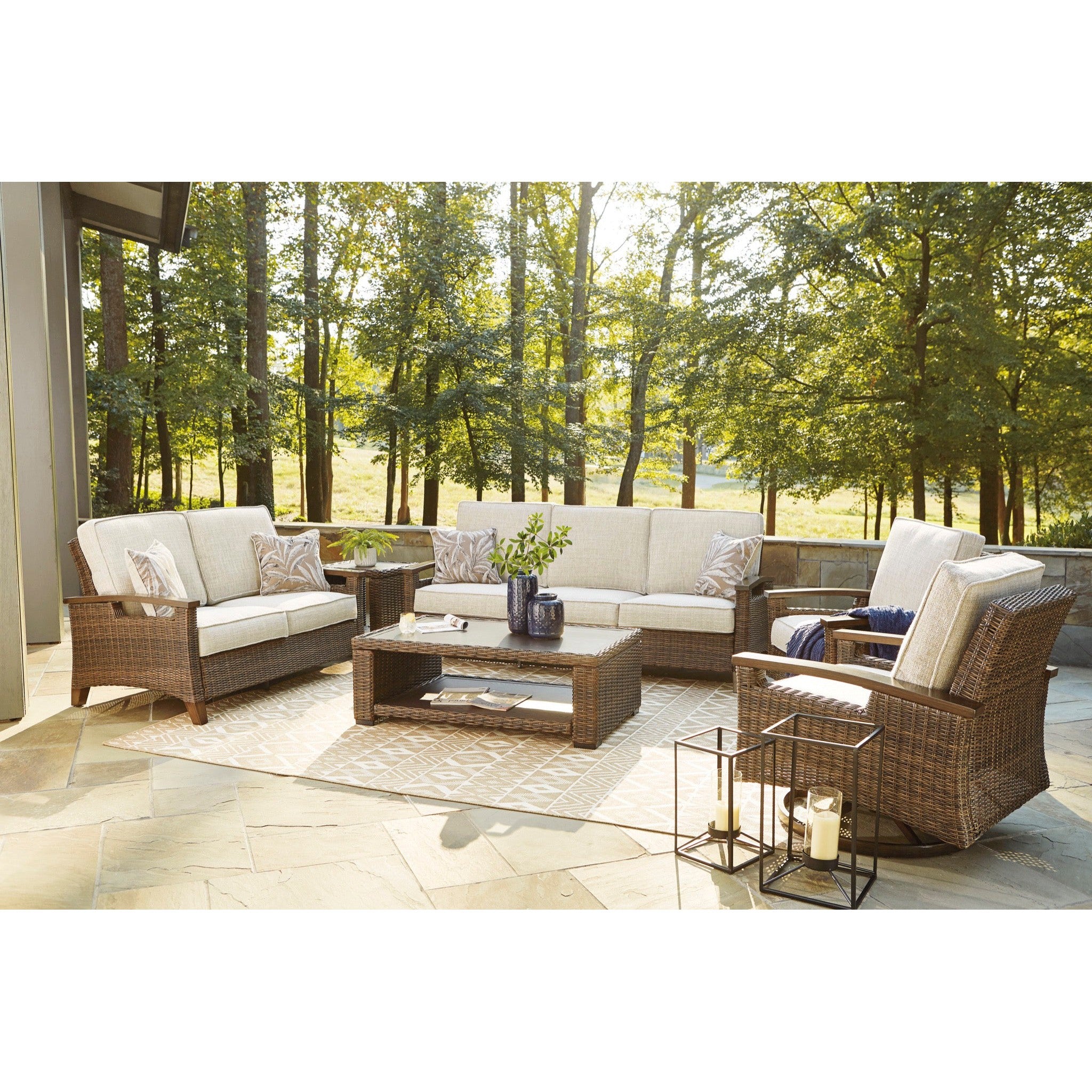 Sea Cliff Outdoor 59 Loveseat