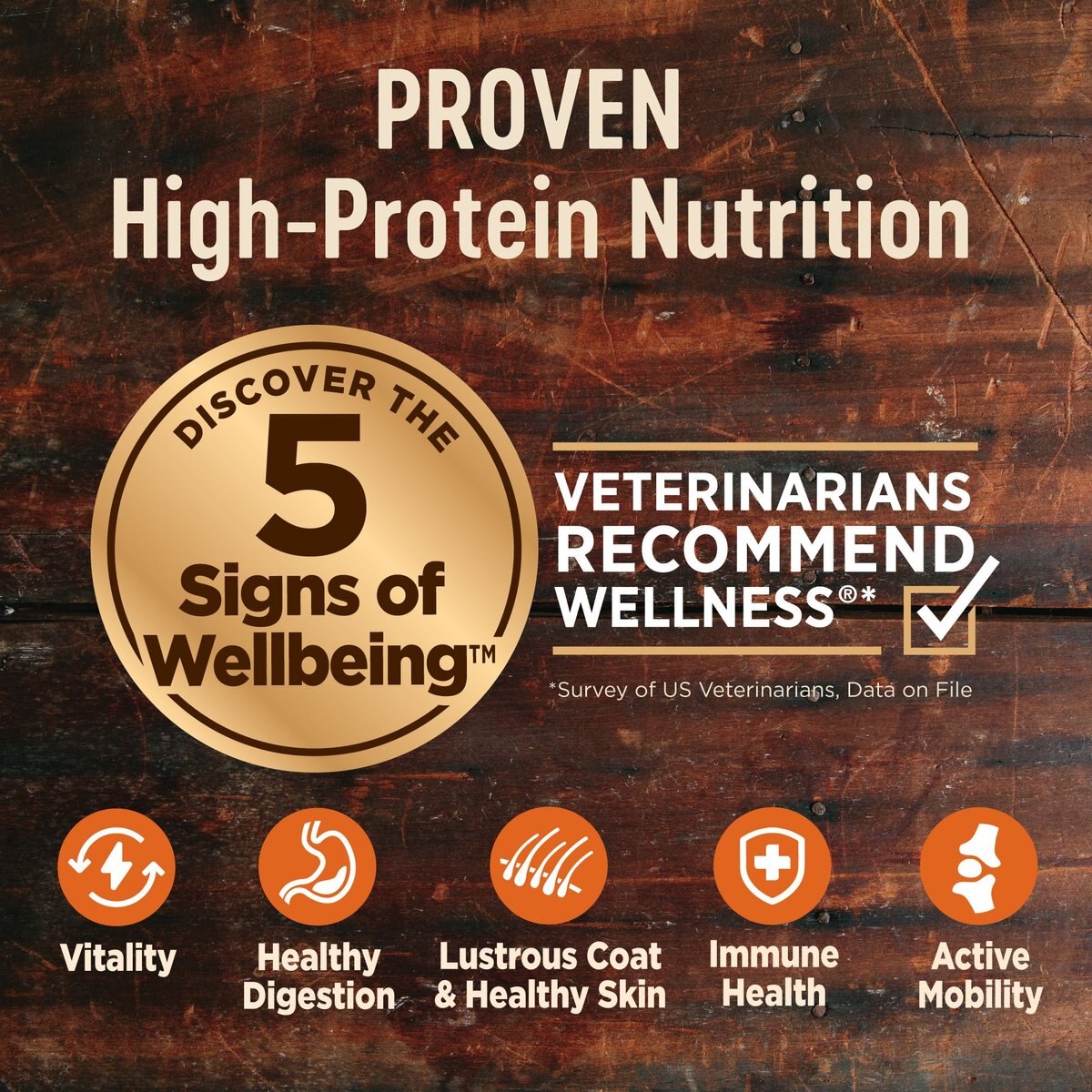 Wellness CORE RawRev Wholesome Grains Original Recipe High Protein Dry Dog Food