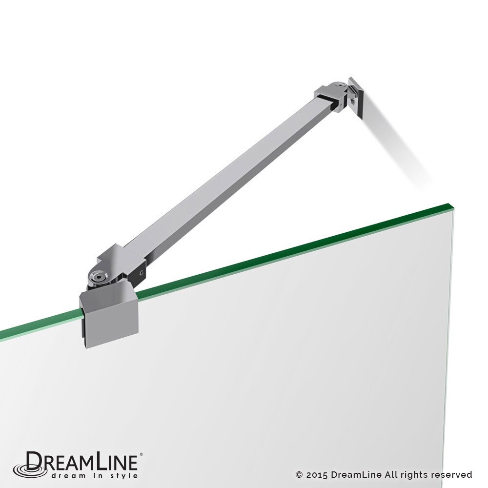 DreamLine Prism Lux 38 in. x 38 in. x 74 3/4 in. H Hinged Shower Enclosure and Shower Base Kit   38\