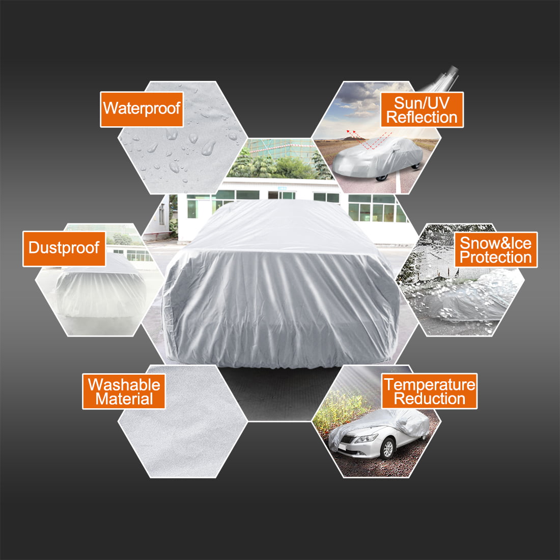 New Durable Car Cover For 12-14  Verano Dustproof Waterproof Breathable