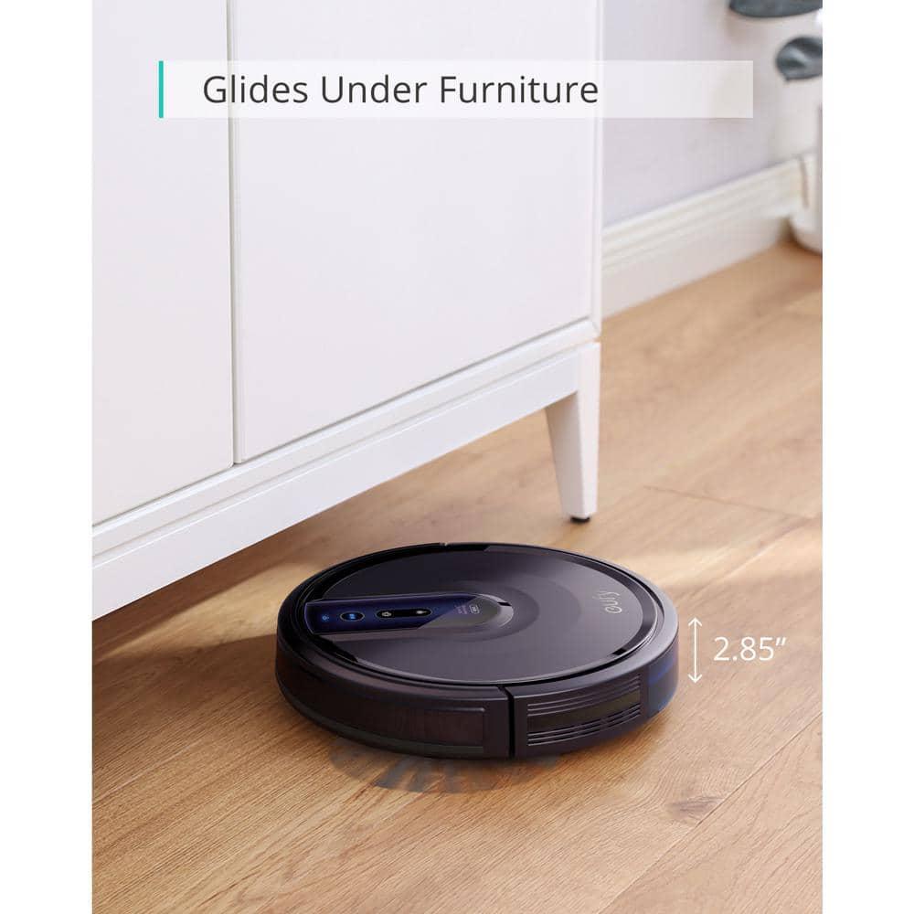 Eufy RoboVac 25C MAX Robotic Vacuum Cleaner with WiFi Connected Compatible with Alexa and Google Assistant in Black