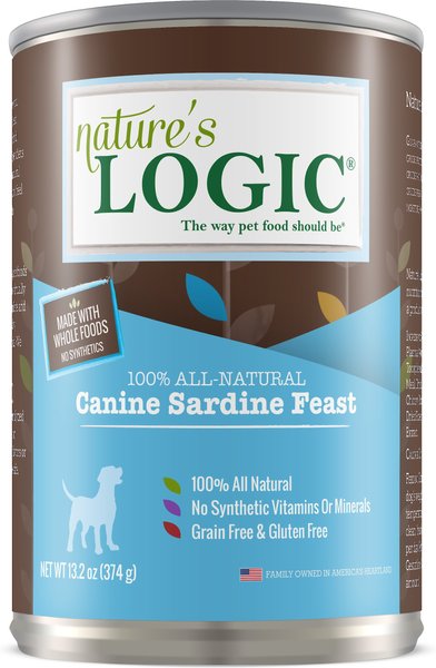 Nature's Logic Canine Sardine Feast Grain-Free Canned Dog Food