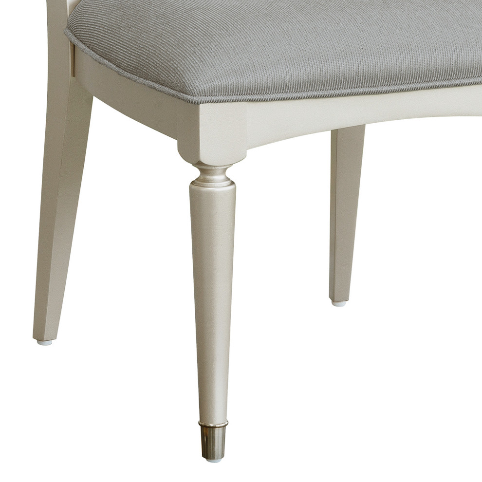 Bellevue HMIF71055 Dejesus 2 Piece Polyester Wide Polyester Side   Dining Chairs   by Buildcom  Houzz