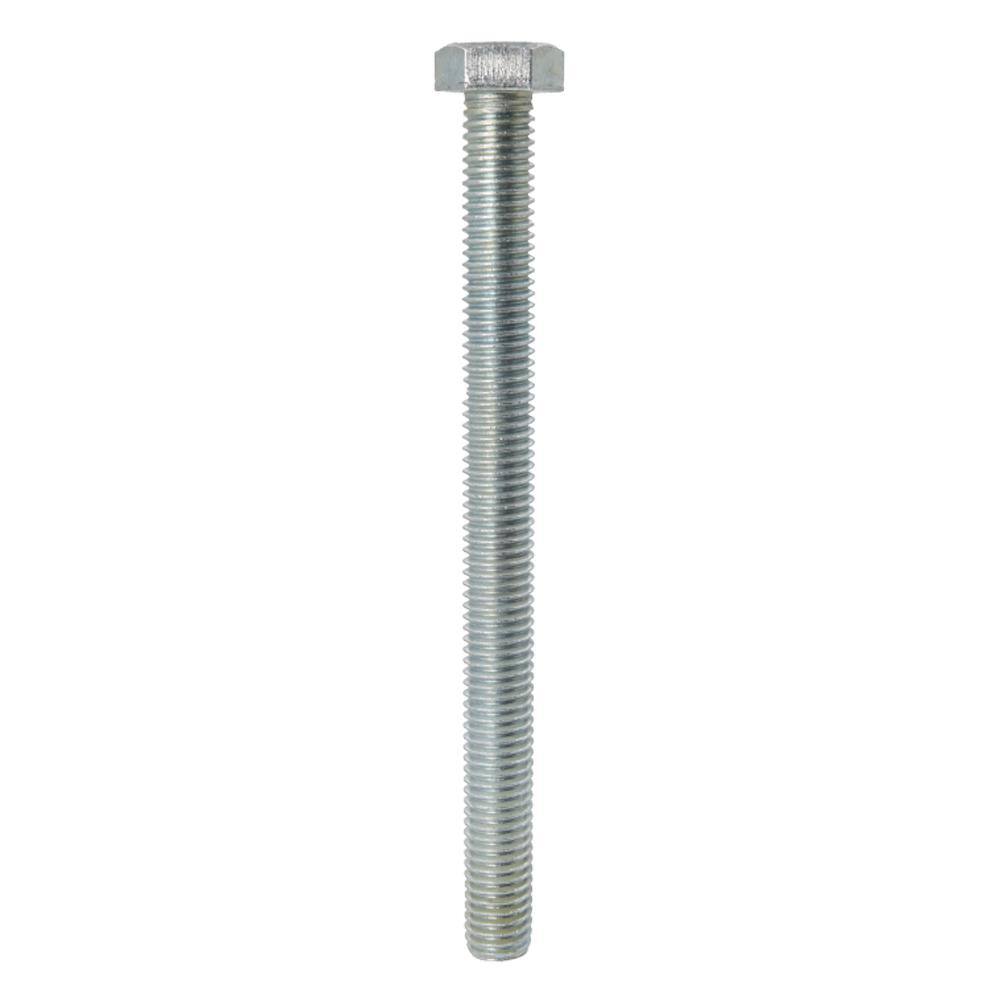 Everbilt 12-13 in. x 6 in. Zinc Plated Hex Bolt 801056