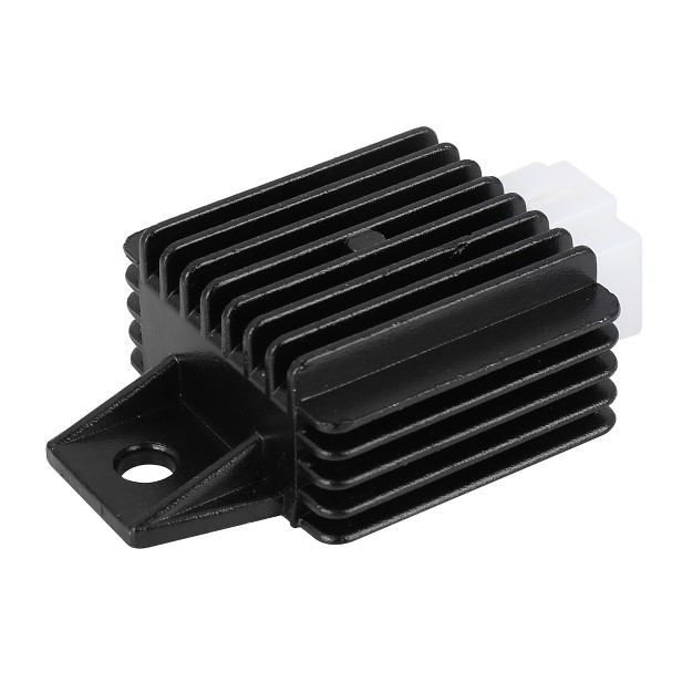 Unique Bargains Motocycle Scooter Voltage Regulator Rectifier For Tao Tao Ata 110 4 Pin Dc 12v 1pcs