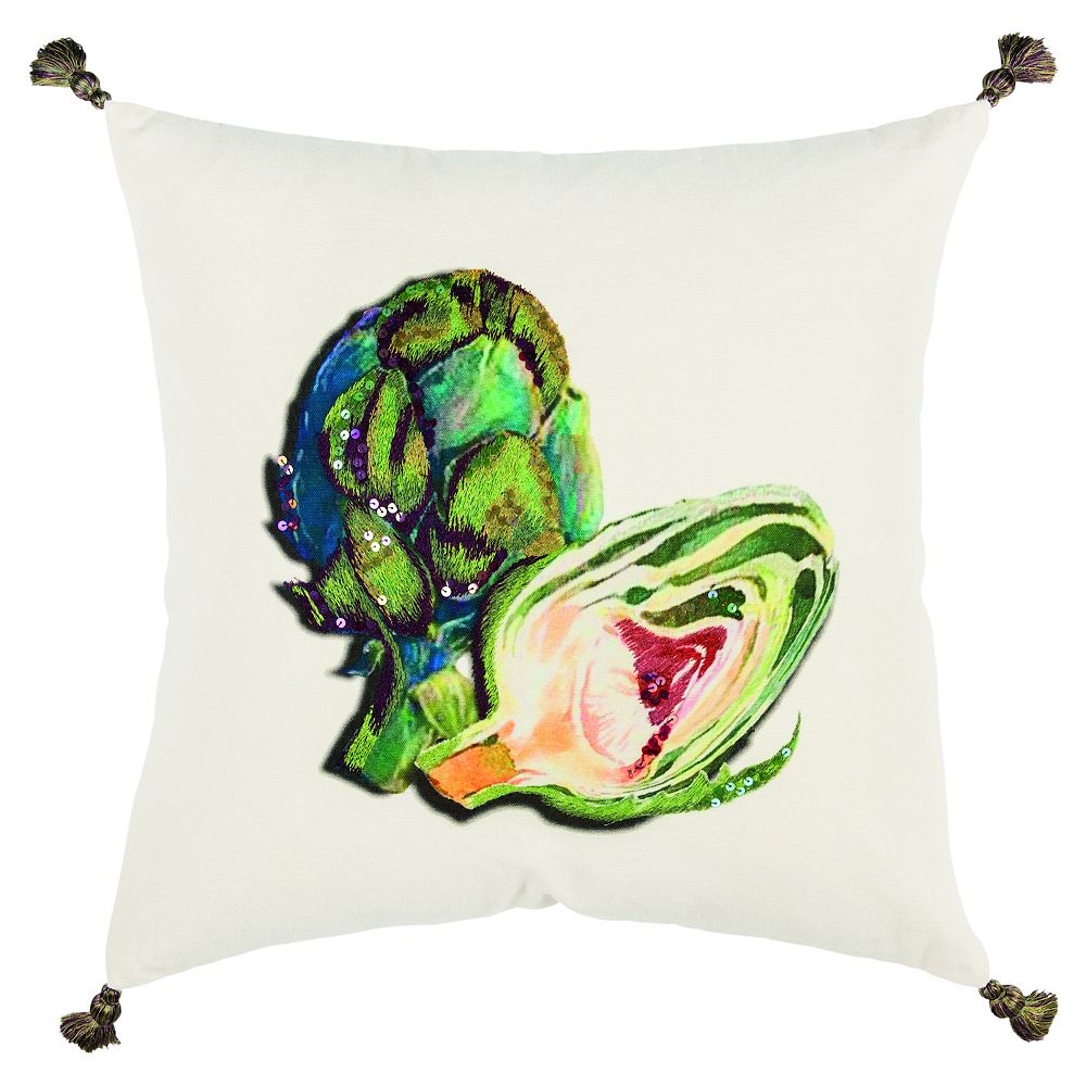 Rizzy Home Fann Throw Pillow