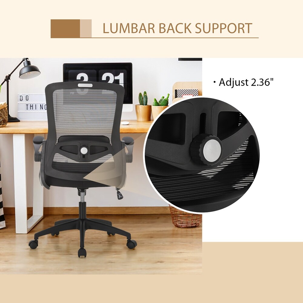 Ergonomic Mesh Office Desk Chair with High Back  360° Swivel Executive Computer Chair